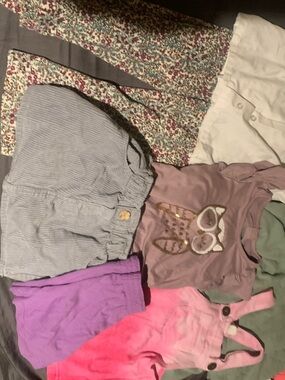 Fun lot of 7 spring time pieces size 4t